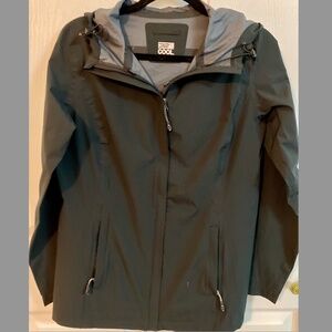 Ladies Jacket, 32 Cool, Size Small, Black, Lightweight, Hood